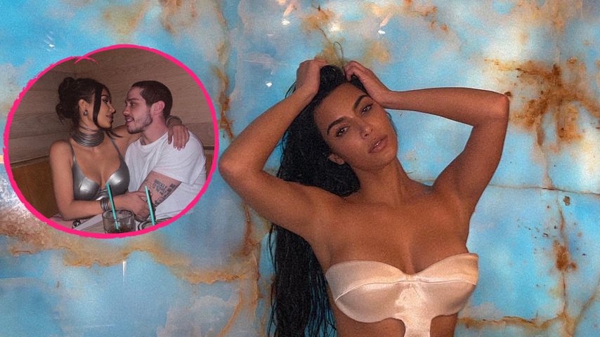 Kuss-Pic mit Pete Davidson bearbeitet? Kim K. wehrt sich
