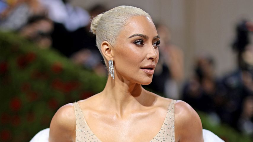 Kim Kardashian auf der Met Gala im Mai 2022