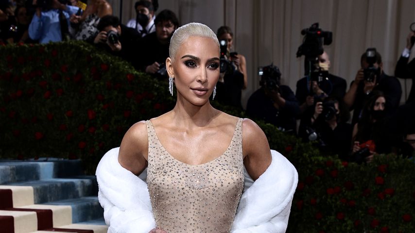 Kim Kardashian auf der Met Gala im Mai 2022