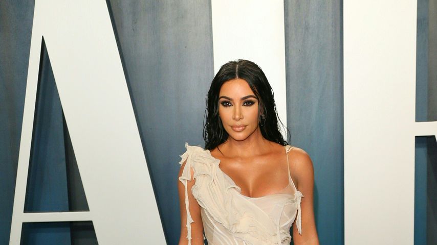 Kim Kardashian im Februar 2020 in Beverly Hills