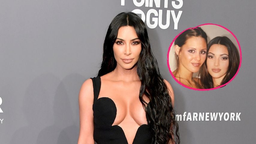 Kaum zu erkennen: Kim Kardashian teilt Fotos aus Teenie-Zeit