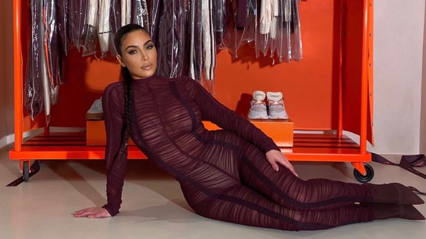 Kim Kardashian in der Ivy-Park-Kollektion im Januar 2020