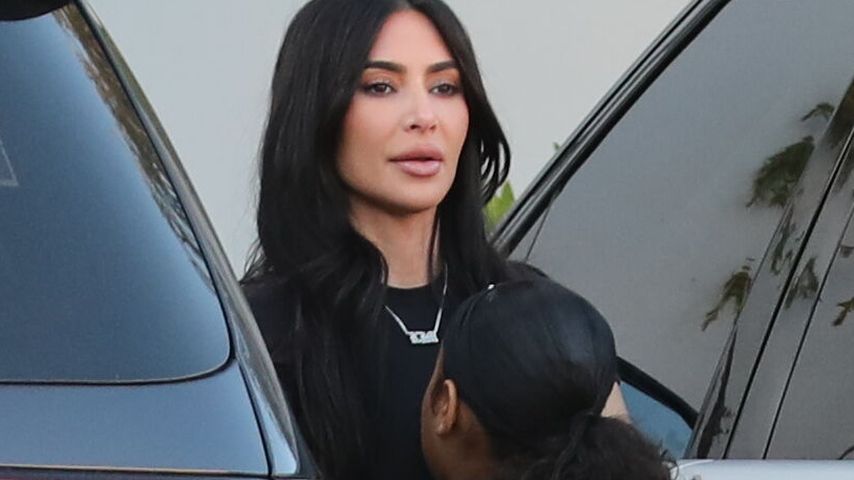 Kim Kardashian und ihre Tochter North West im März 2023