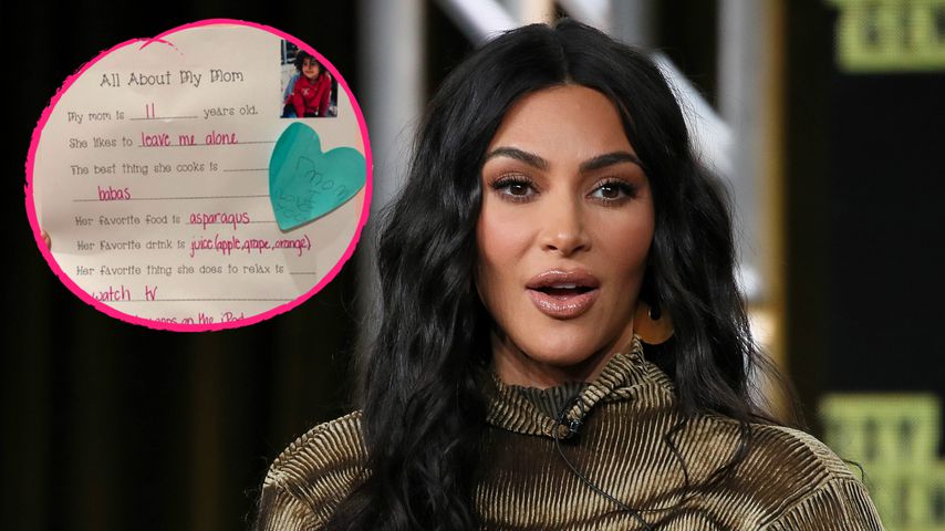 Muttertags-Brief: Kim Kardashian wird von Saint geroastet!