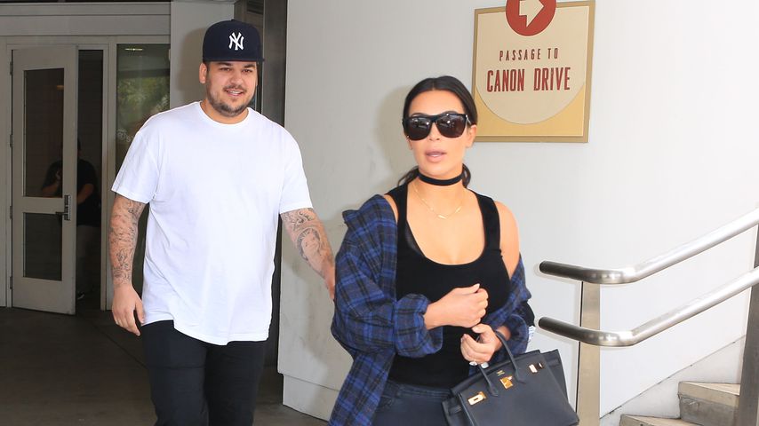 Kim Kardashian versichert Fans: Bruder Rob geht es super!