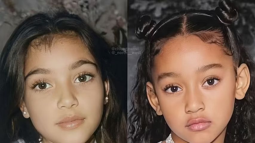 Kim Kardashian und Chicago West