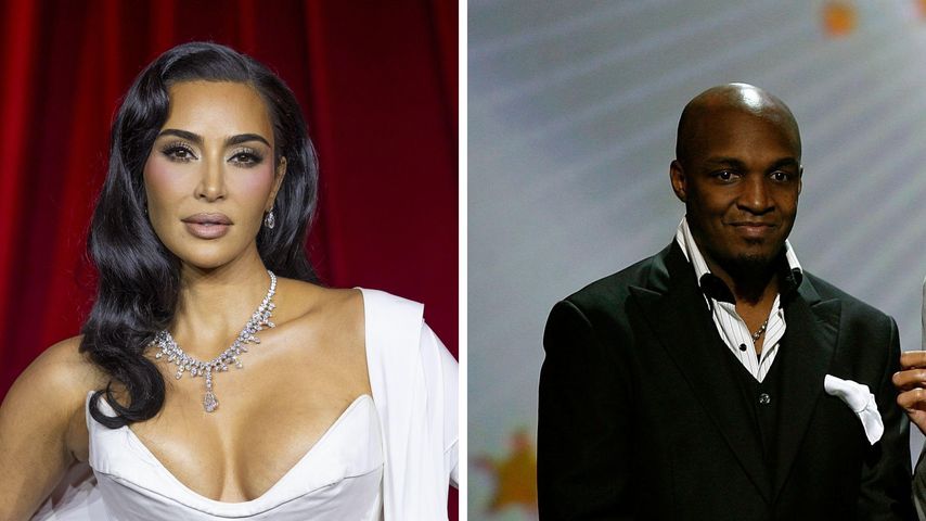 Collage: Kim Kardashian und Damon Thomas