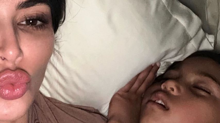 Kim Kardashian und Saint West