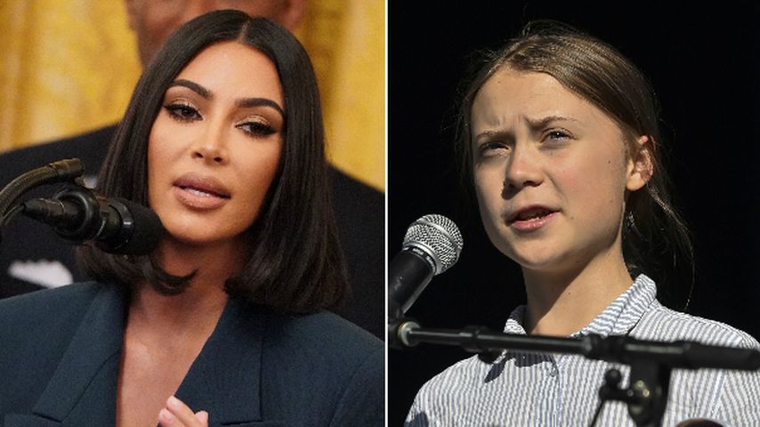 Insta-Queen trifft Aktivistin: Kim K. ist Greta-Thunberg-Fan