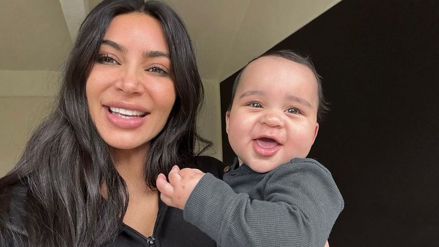 Kim Kardashian und ihr Neffe Tatum