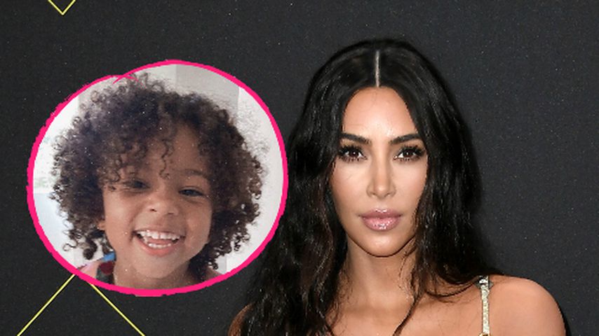 Süßer Lockenkopf: Kim K. macht Sohn Saint Liebeserklärung