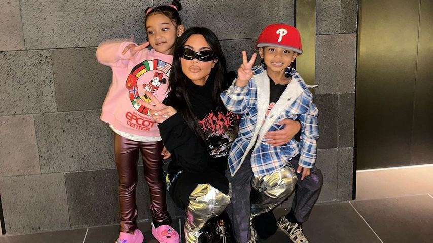 Kim Kardashian und ihre Kids im Jahr 2023