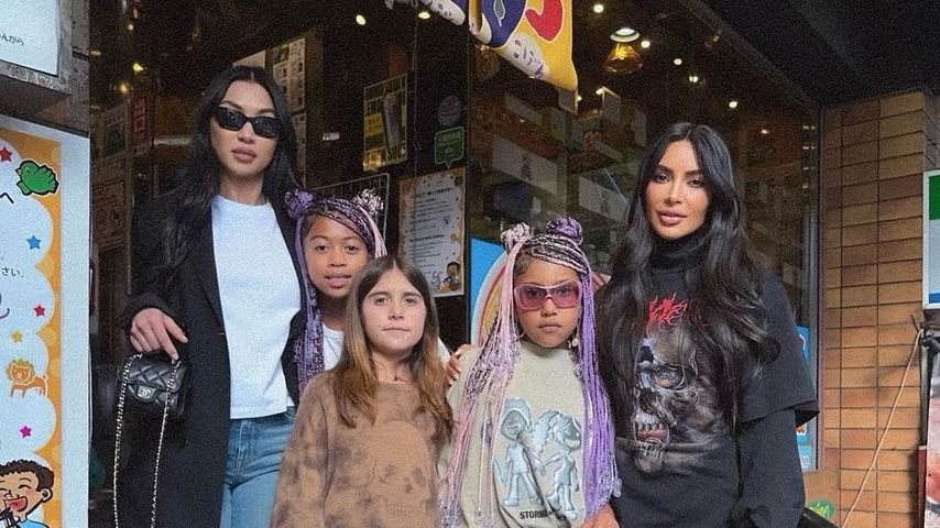 Kim Kardashian und ihre Kids im Jahr 2023