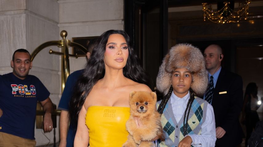 Kim Kardashian und ihre Tochter North West