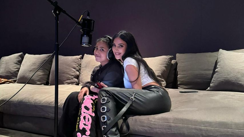 Kim Kardashian und ihre Tochter North, Januar 2025