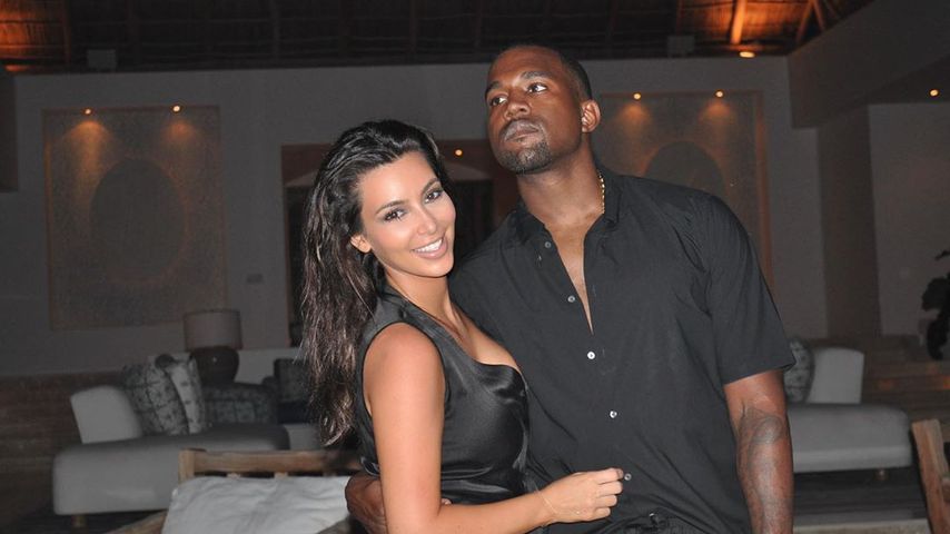 Kim Kardashian und Kanye West