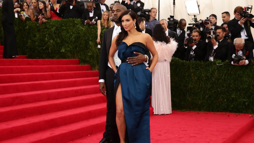 Kim Kardashian und Kanye West bei der Met Gala 2014
