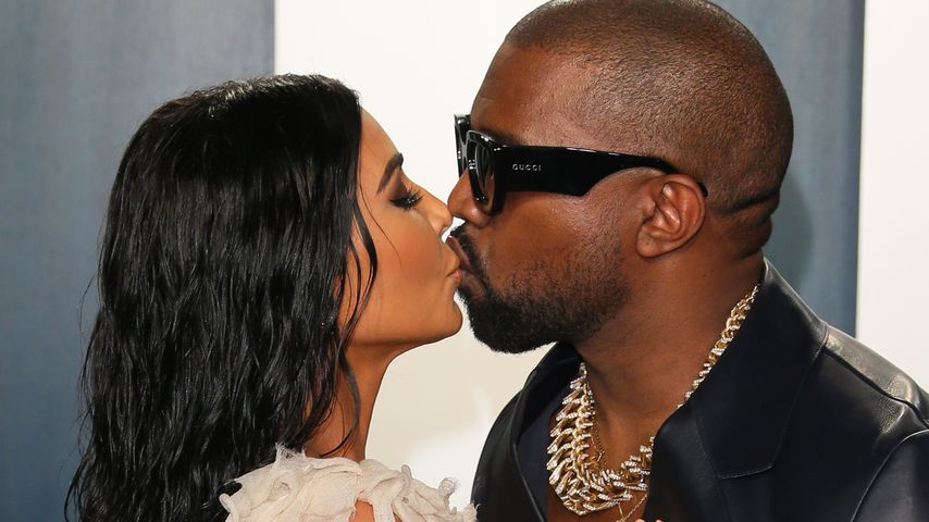 Kim Kardashian und Kanye West, Februar 2020