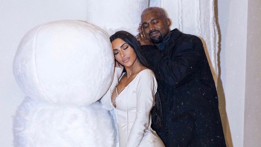 Kim Kardashian und Kanye West, Weihnachten 2018