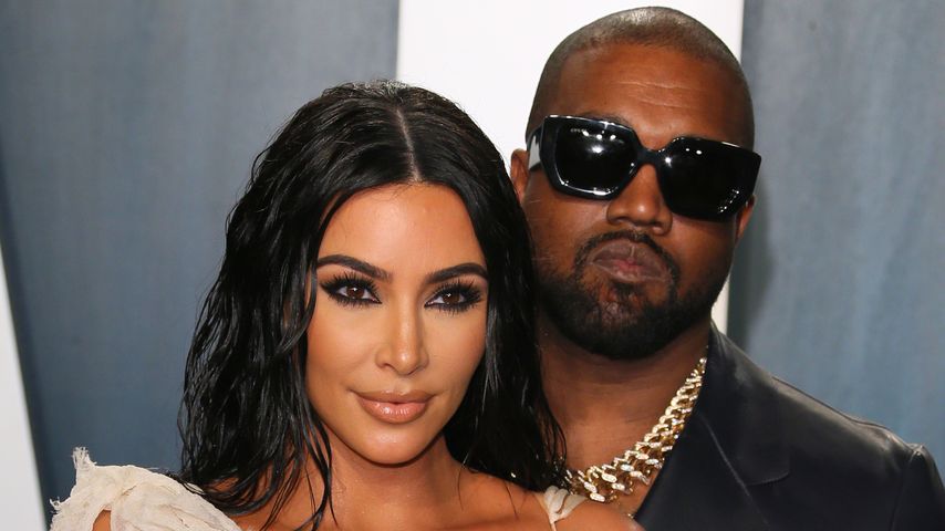Kim Kardashian und Kanye West im Februar 2020 in Beverly Hills