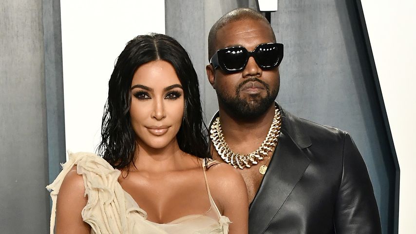 Kim Kardashian und Kanye West im Februar 2020 in Beverly Hills