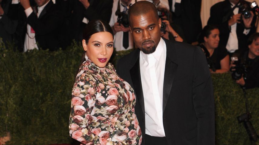 Kim Kardashian und Kanye West bei der Met Gala 2013