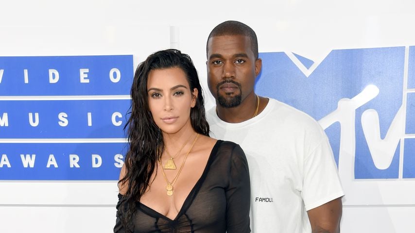 Kim Kardashian und Kanye West, August 2016