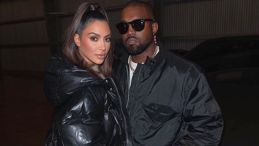 Kim Kardashian und Kanye West, Januar 2020