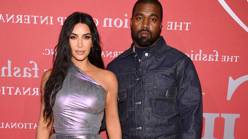 Trotz Scheidung: Kim Kardashian auf Kanyes Release-Party