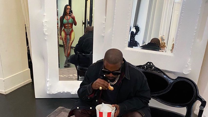 Kim Kardashian und Kanye West 2020