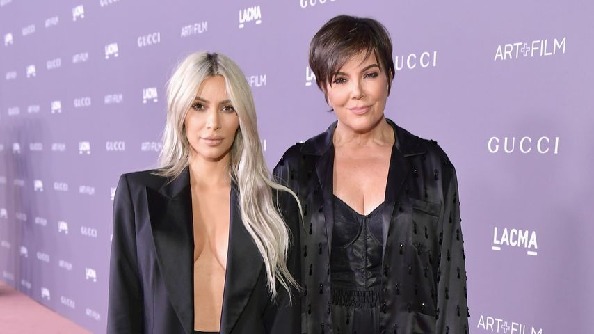 Kim Kardashian und Kris Jenner im November 2017 in Los Angeles