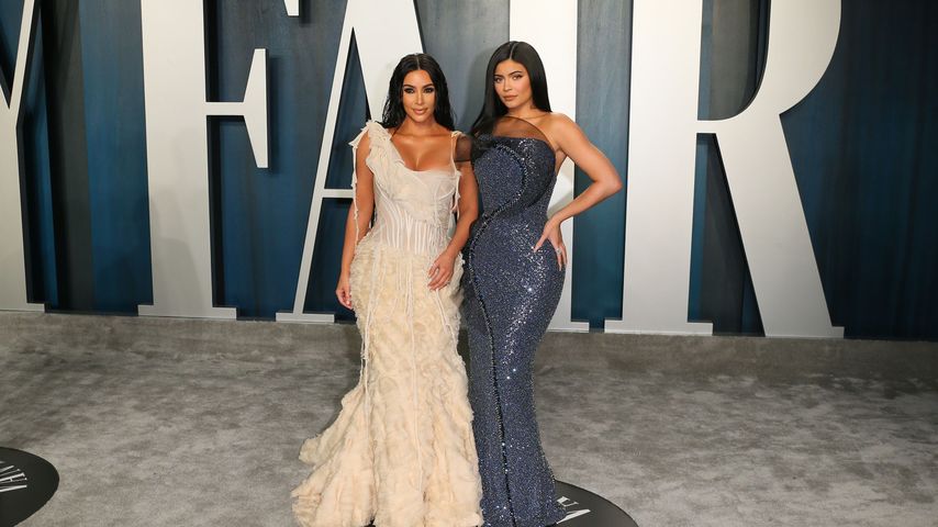 Kim Kardashian und Kylie Jenner, Februar 2020