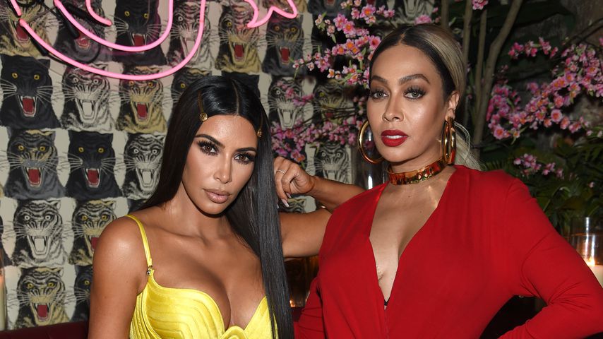 Kim Kardashian und La La Anthony, 2018
