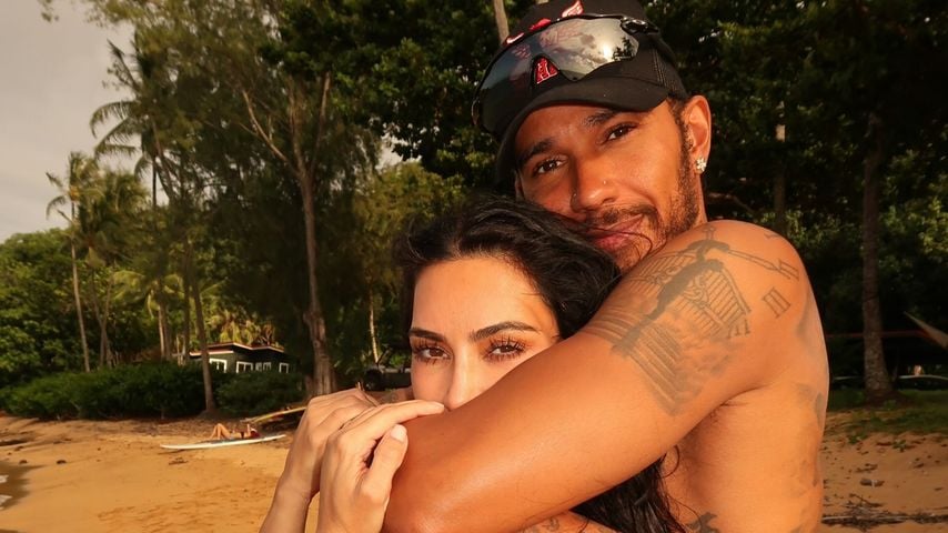 Kim Kardashian und Lewis Hamilton zeigen ihr Liebesglück