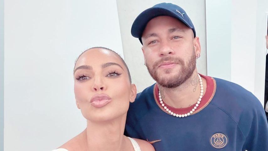 Während Ronaldo-Spiel: Kim Kardashian macht Bild mit Neymar