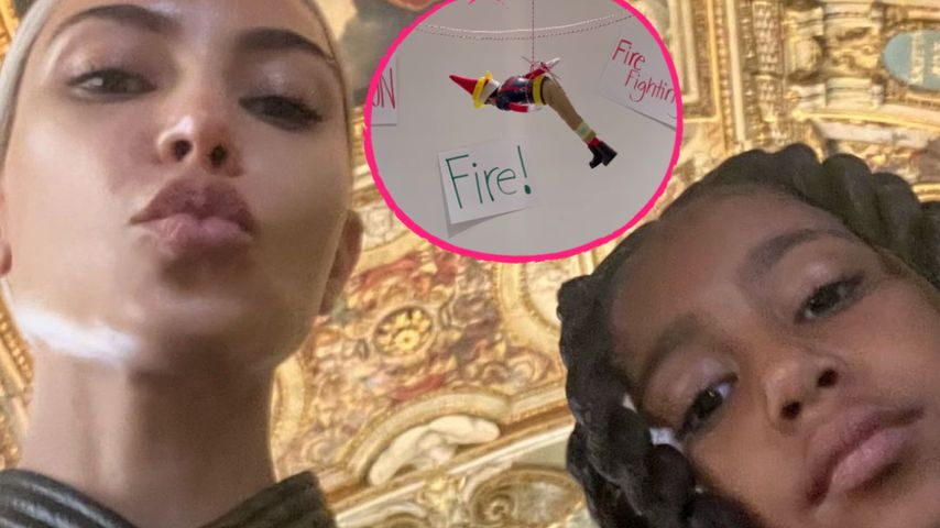 Kreative Weihnachtselfen: North West überrascht Geschwister!