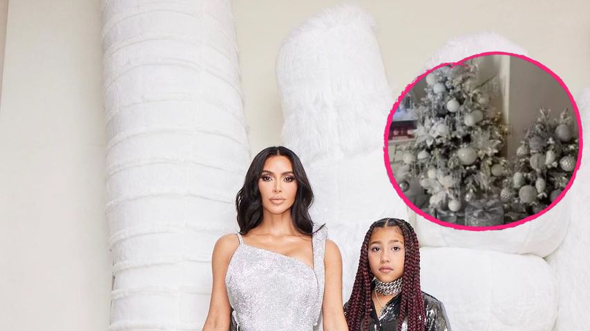 Kim Kardashian sorgt mit Norths Weihnachtsdeko für Kritik