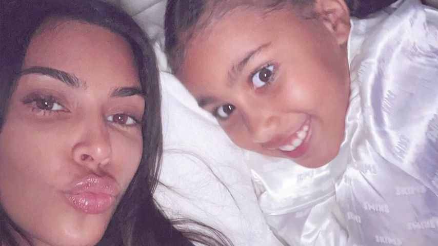 Kim Kardashian und North West im Mai 2021