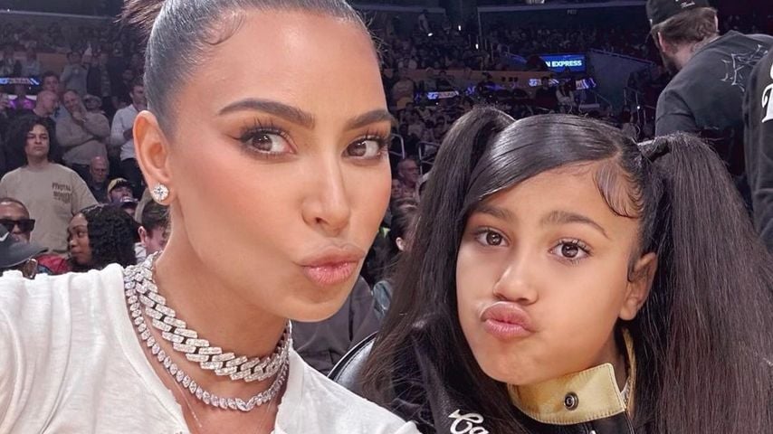 Kim Kardashian und North West im Juni 2023