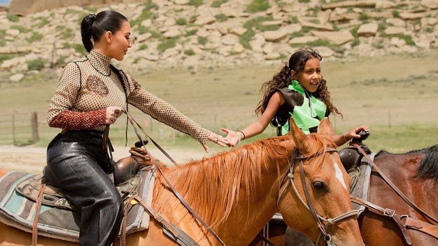 Echtes Cowgirl: So cool feiert North West ihren Geburtstag!