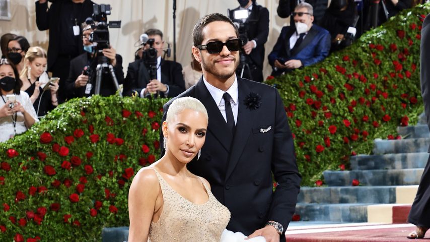 Kim Kardashian und Pete Davidson auf der Met Gala 2022