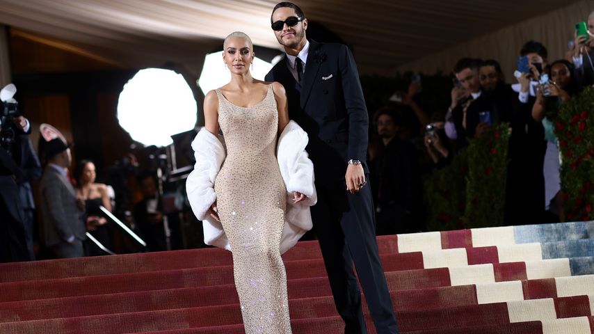 Kim Kardashian und Pete Davidson auf der Met Gala 2022
