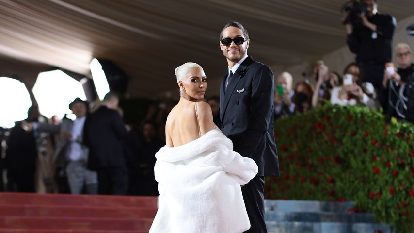Kim Kardashian und Pete Davidson, Met Gala 2022