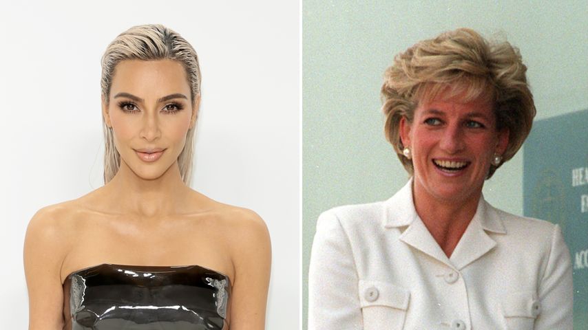 Kim Kardashian ersteigert Kette von Prinzessin Diana (†36)