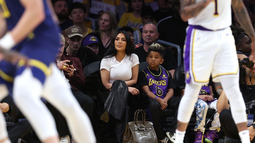 Kim Kardashian und Saint West, März 2024