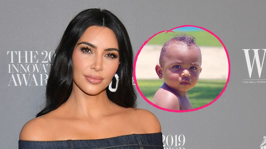 "Dieses Gesicht": Kim Kardashian teilt niedliche Psalm-Fotos