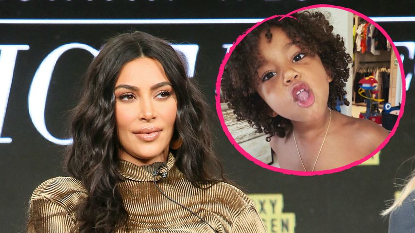 Kleiner Draufgänger! Kim K. teilt süßes Bild von Sohn Saint