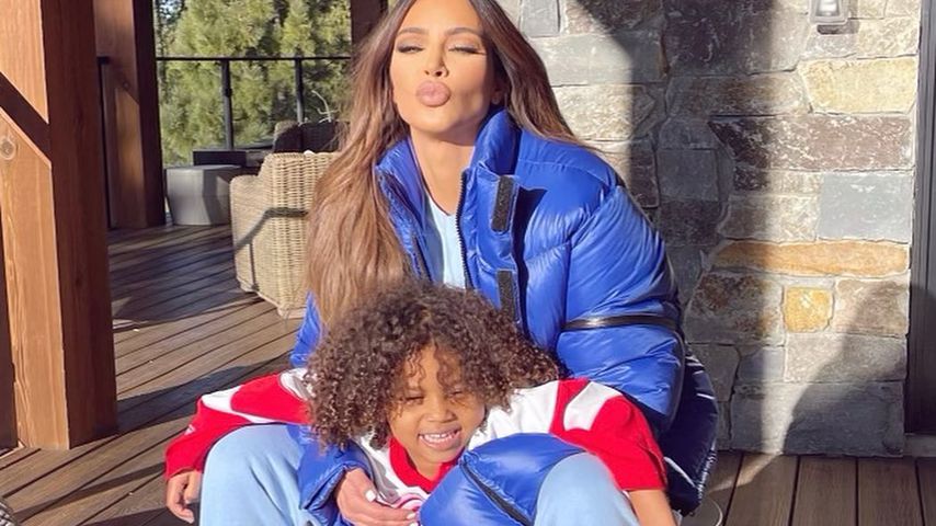 Kim Kardashian und Saint West im Dezember 2020