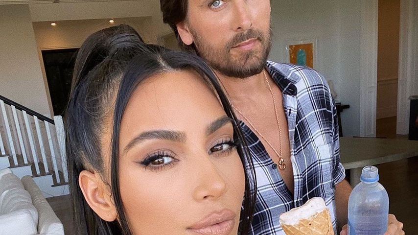 Kim Kardashian und Scott Disick im Juni 2020