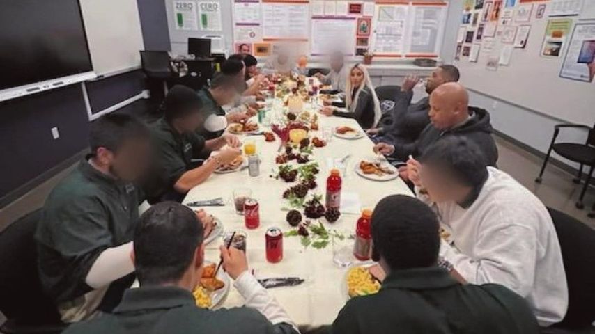 Kim Kardashian und Tristan Thompson mit Häftlingen